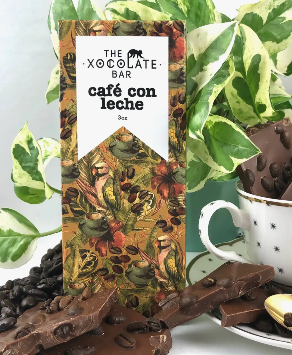 The Xocolate Bar Cafe con Leche Organic Fair Trade Milk Chocolate
